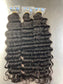 Tape extensions deep wave,deep and Italy curly/ Extensiones de cinta de ondas profundas, profundas y rizadas italianas