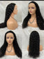 Transparent 13*4 lace Frontal water wave wig/ Peluca frontal de frontal transparente de 13*4 con ondas de agua.