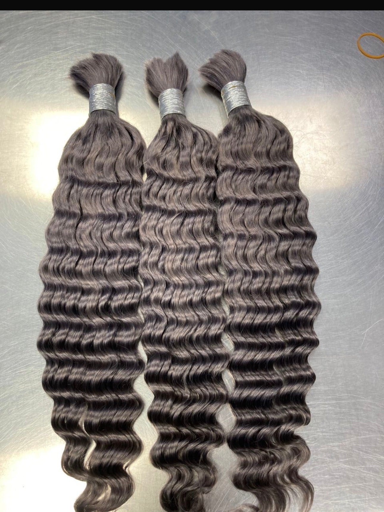 Boho Human Braiding Hair/ Pelo Rizo de trenzas Humanos