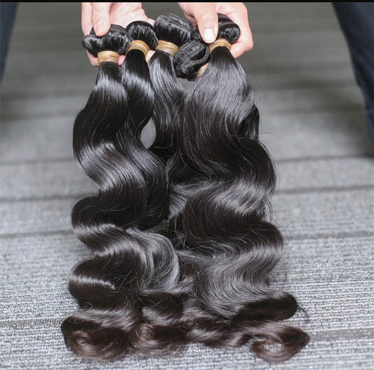 Cathy’s body wave human hair / Cathy’s pelo humano ondulado