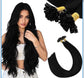 K-tip straight hair extensions/ K-tip extensiones lacias