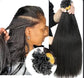 K-tip straight hair extensions/ K-tip extensiones lacias